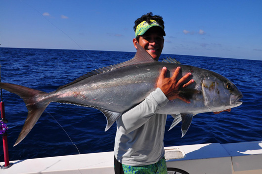 fishing trips cancun- amberjack jigging cancun